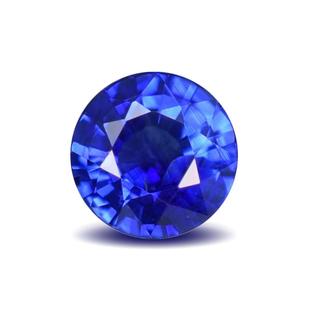 blue sapphire colour